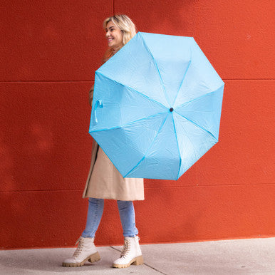 Vinrella Turquoise Umbrella in a Bottle