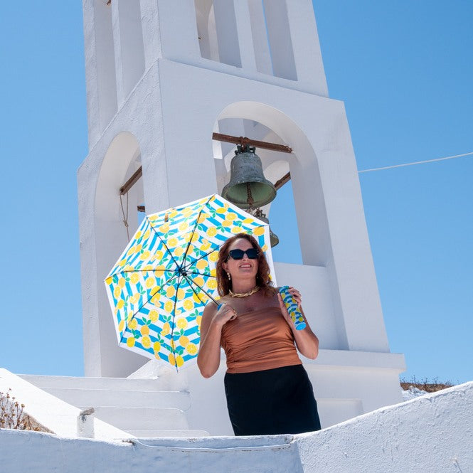 Capri Citrus Umbrella in a Bottle — lifestyle