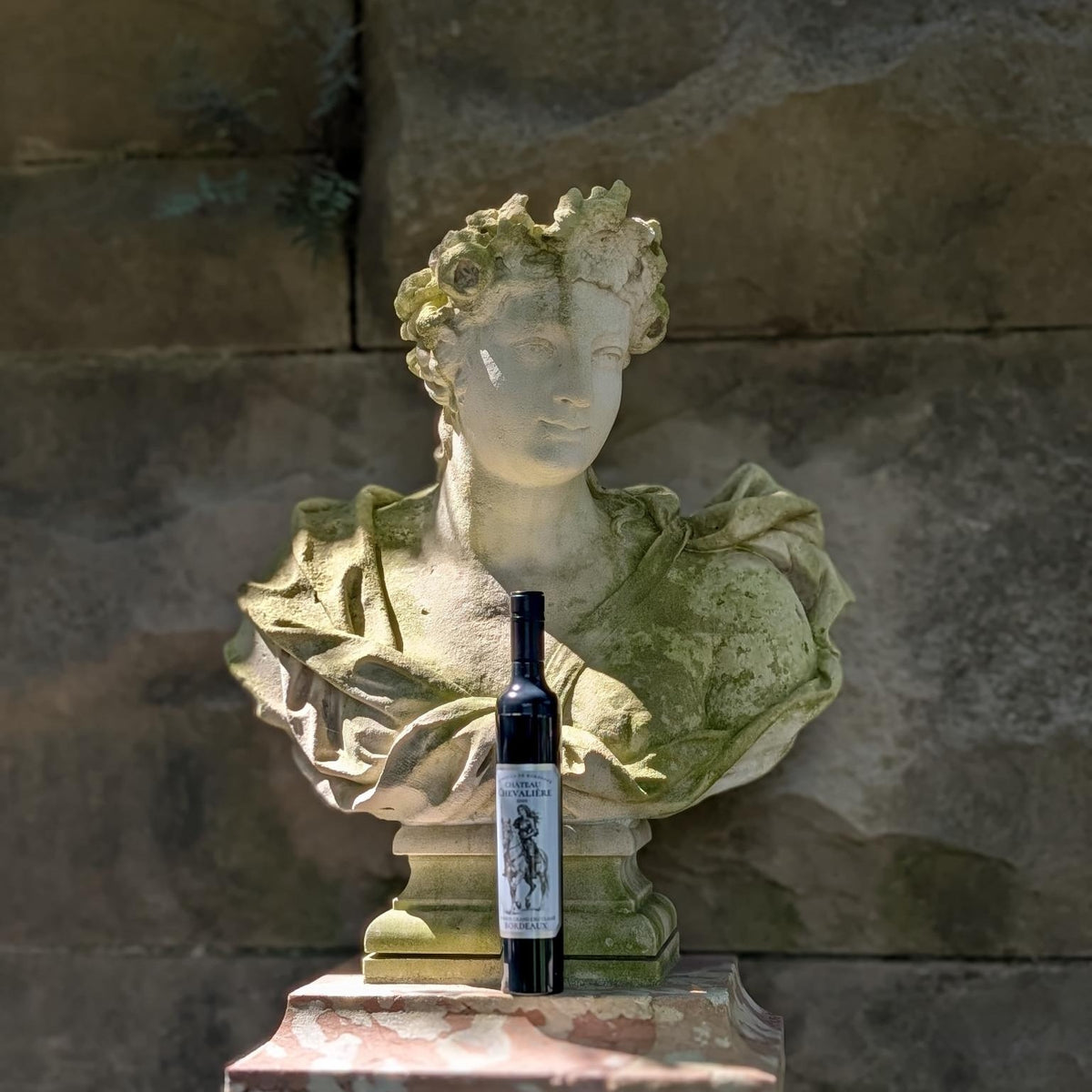 Wine Bottle Umbrella - Château Chevalière Bordeaux
